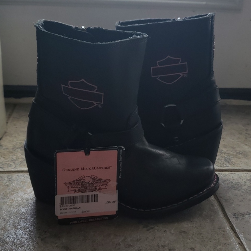 Harley Davidson riding boots